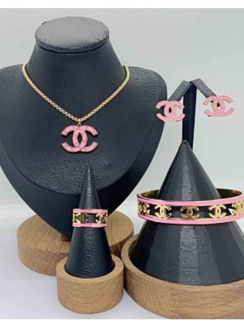 Necklace, Bracelet, Ring & Earrings Set